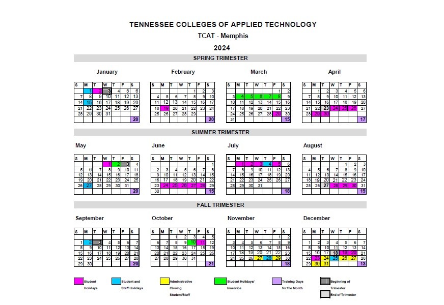 Memphis Calendar 2024 Kara Merlina